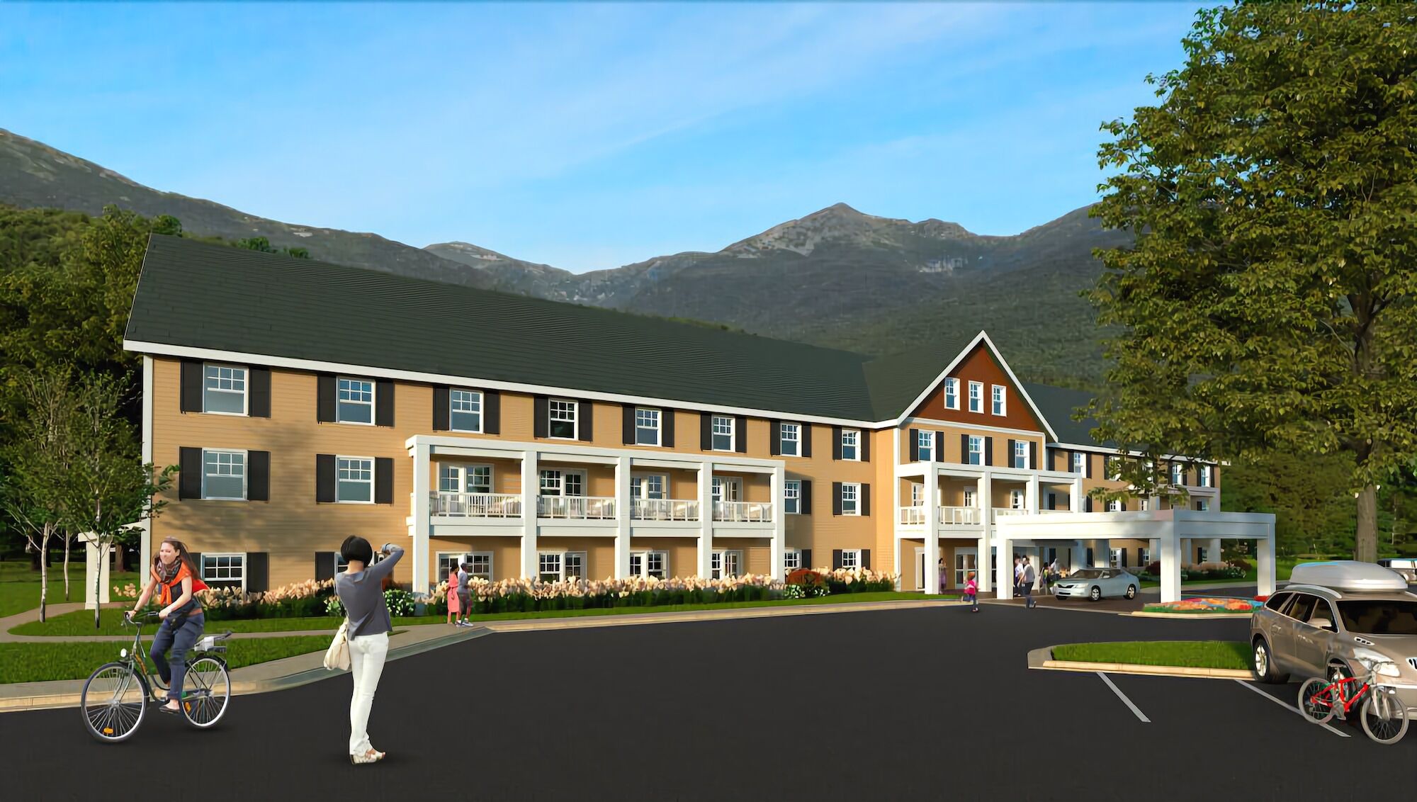Hotel The Glen House Gorham Exterior foto